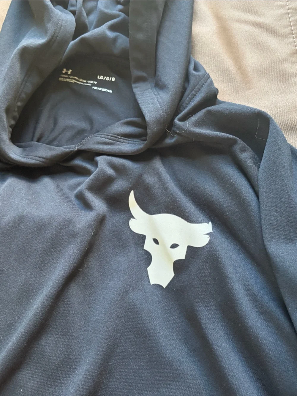 Under Armour Men’s Black Hooded Swim Rash Guard